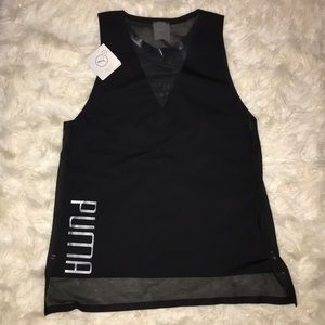 New Puma deep V workout tank